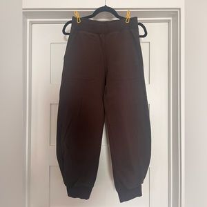 TIBI Calder Sweatpants (XS-long) BROWN